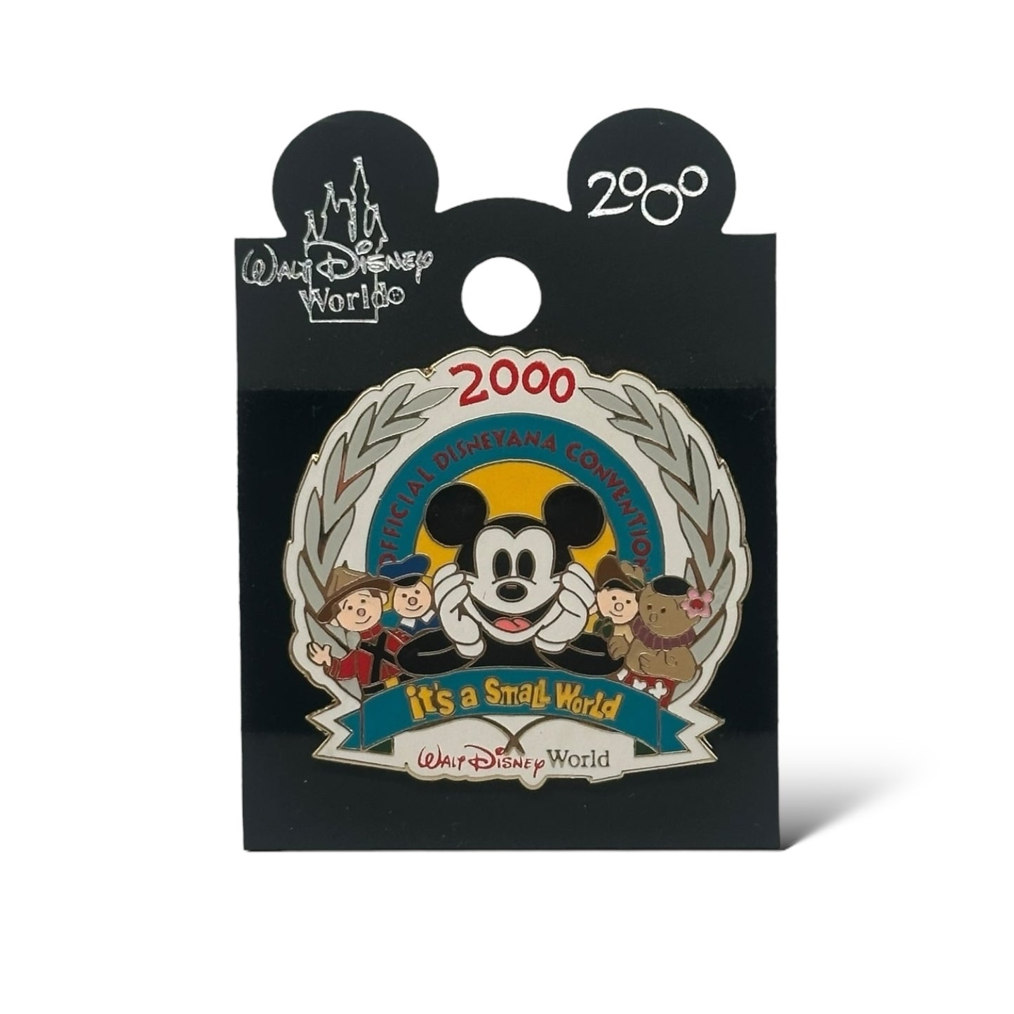 WDW Mickey Mouse It's a Small World Disneyana Convention 2000 Pin