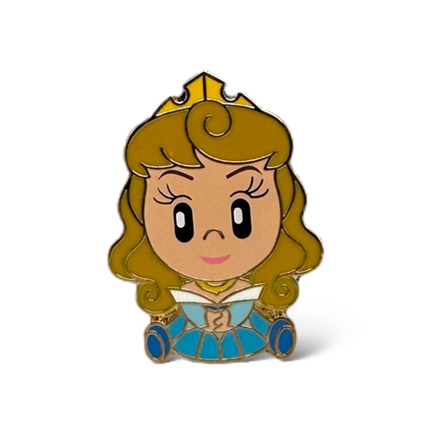 WDI aDorbs! Sleeping Beauty Blue Dress Aurora Chaser Pin