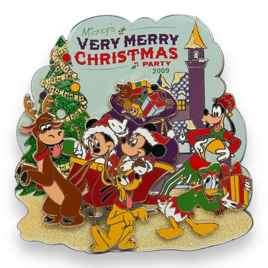 WDW Mickeys Very Merry Christmas Party 2009 Jumbo Pin