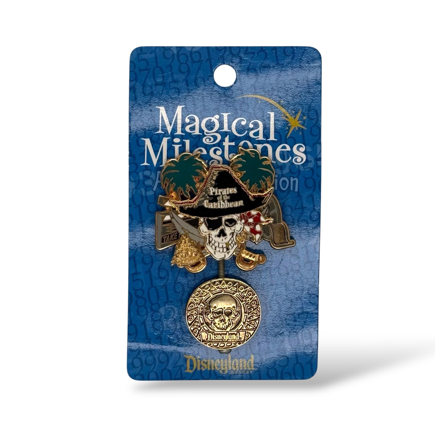 DLR Magical Milestones 2003 Premiere of Pirates of the Caribbean Pin