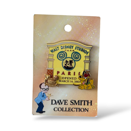 WDW Dave Smith Collection Walt Disney Studios Paris Pin