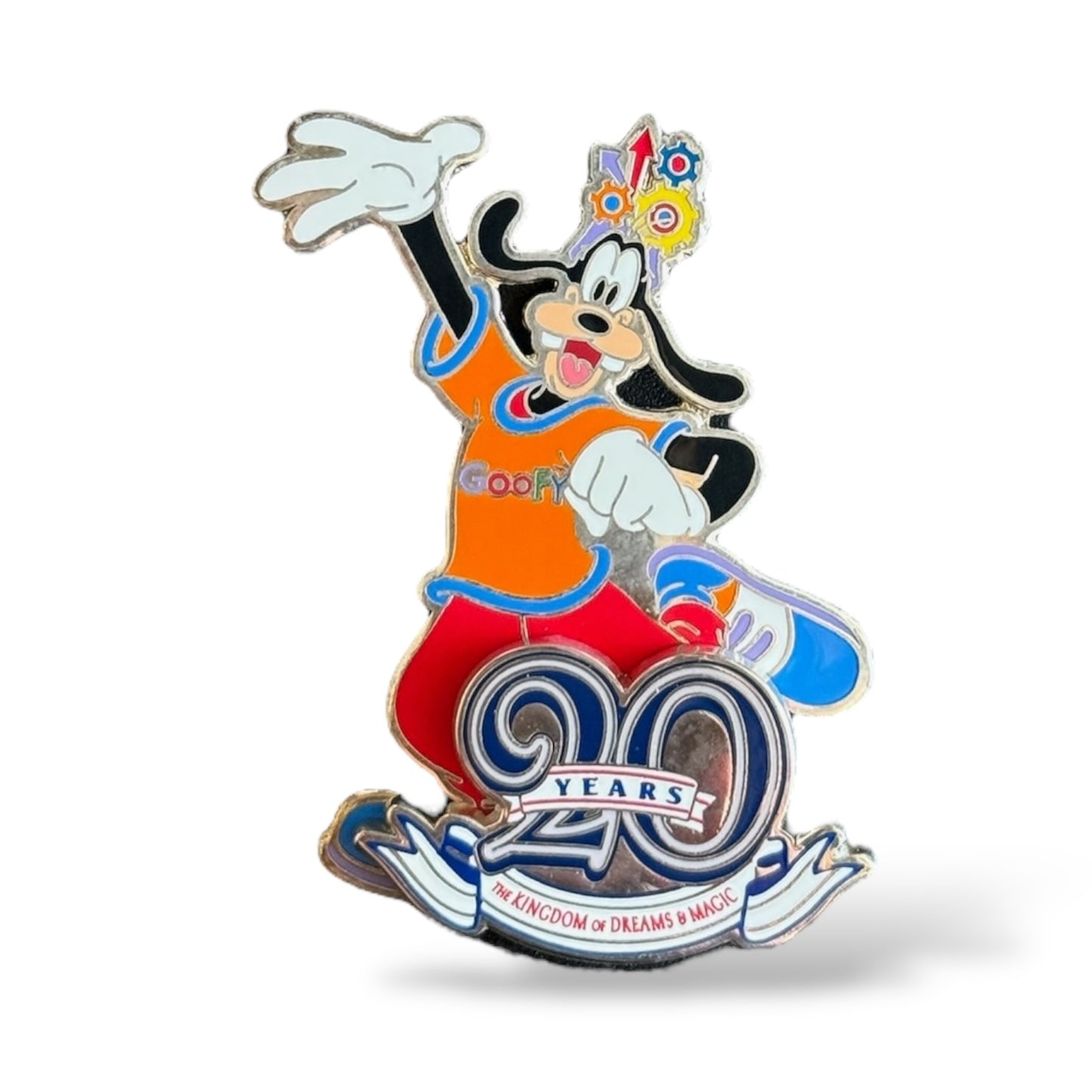 TDR 20th Anniversary Goofy Pin