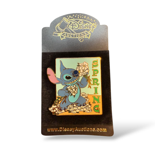 Disney Auctions Stitch Seasons Spring Pin