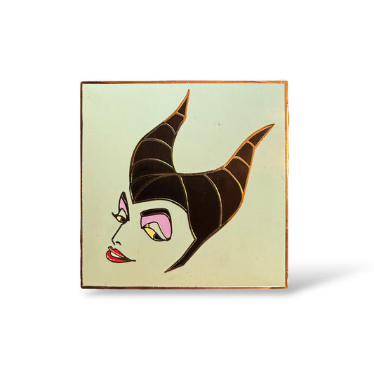 Disney Auctions Character Faces Maleficent Pin