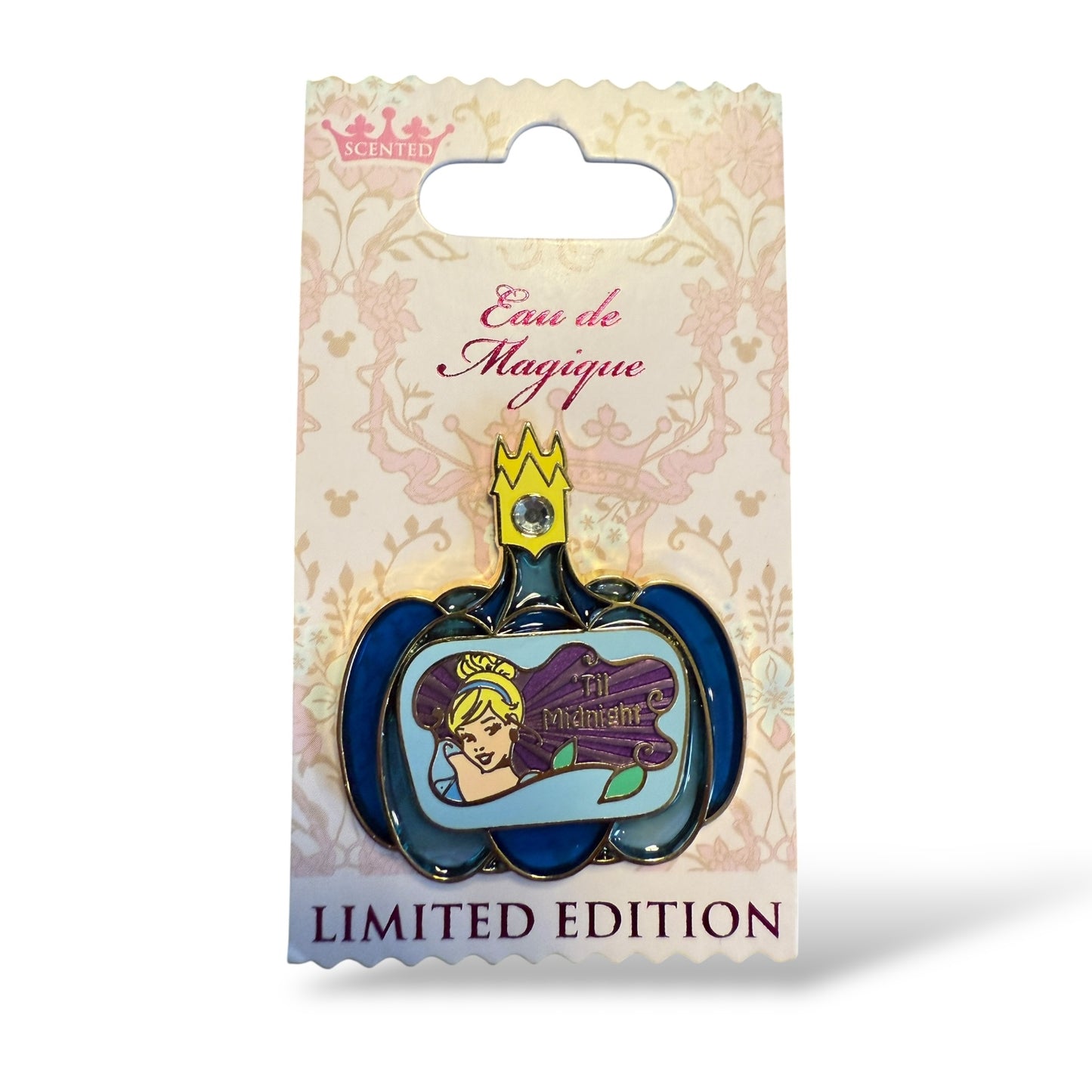 Disney Parks Eau De Magique Cinderella Til Midnight Pin