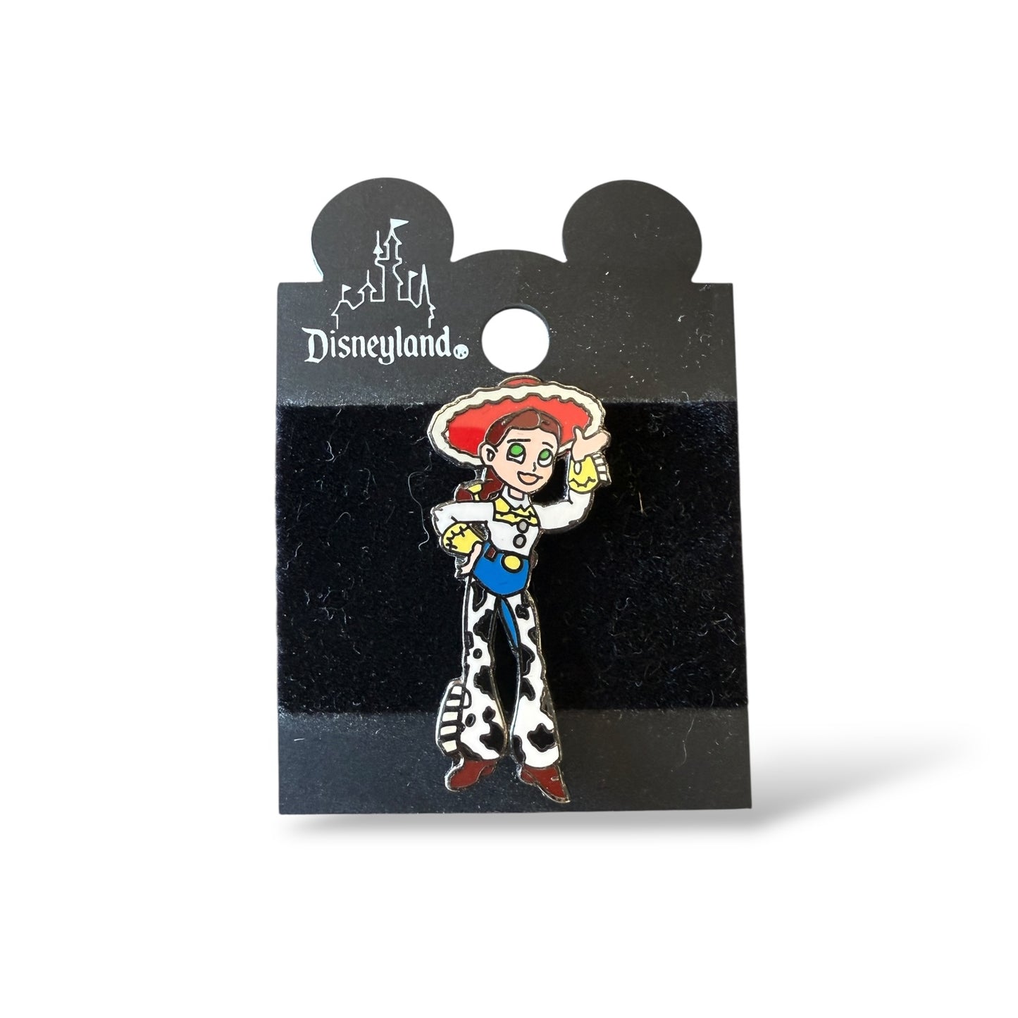 Disney Parks Core Character Jessie Grey Hat Fringe Pin