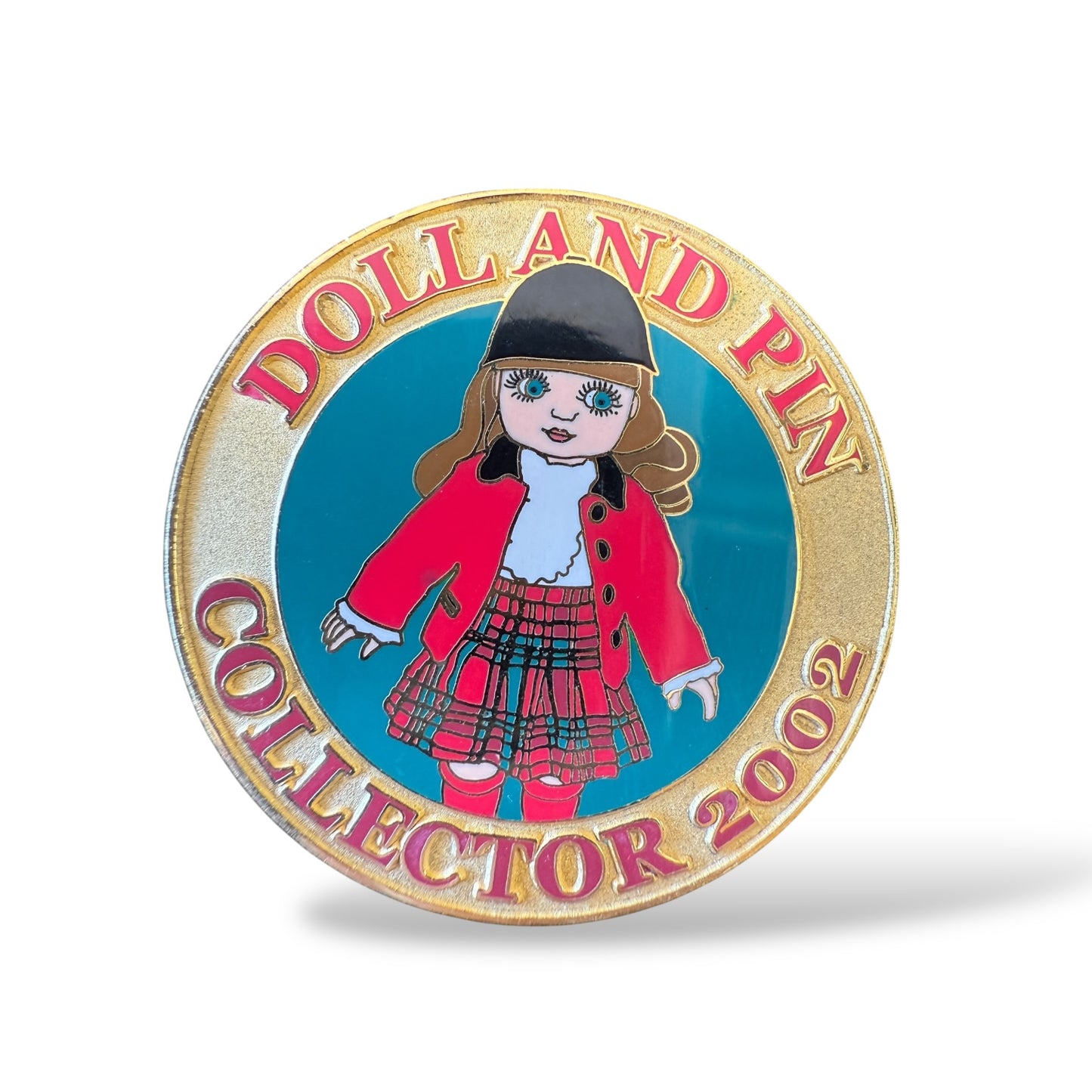 DLR Doll and Pin Collector 2002 Tour Guide Adora Belle Doll Pin