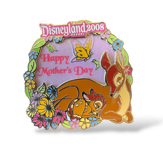 DLR Happy Mother's Day Disneyland 2008 Bambi and Mother  Pin