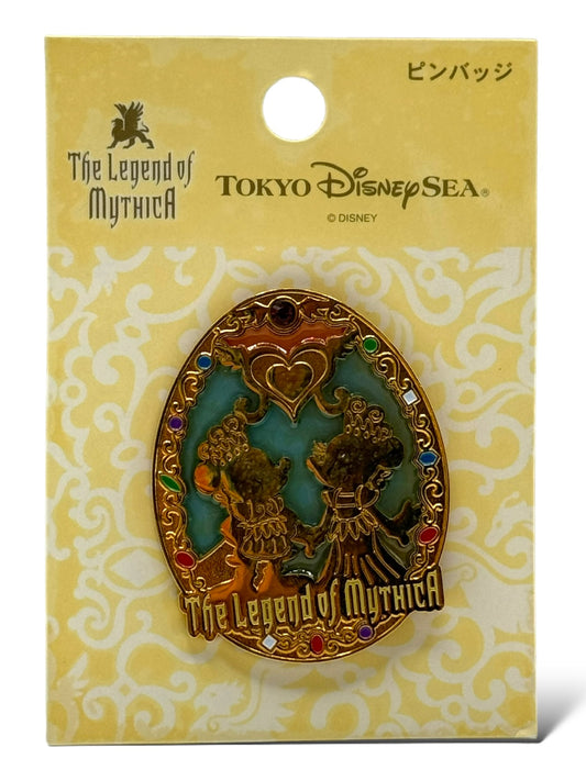 TDR 5th Anniversary The Legend of Mythica Mickey and Minnie Pin