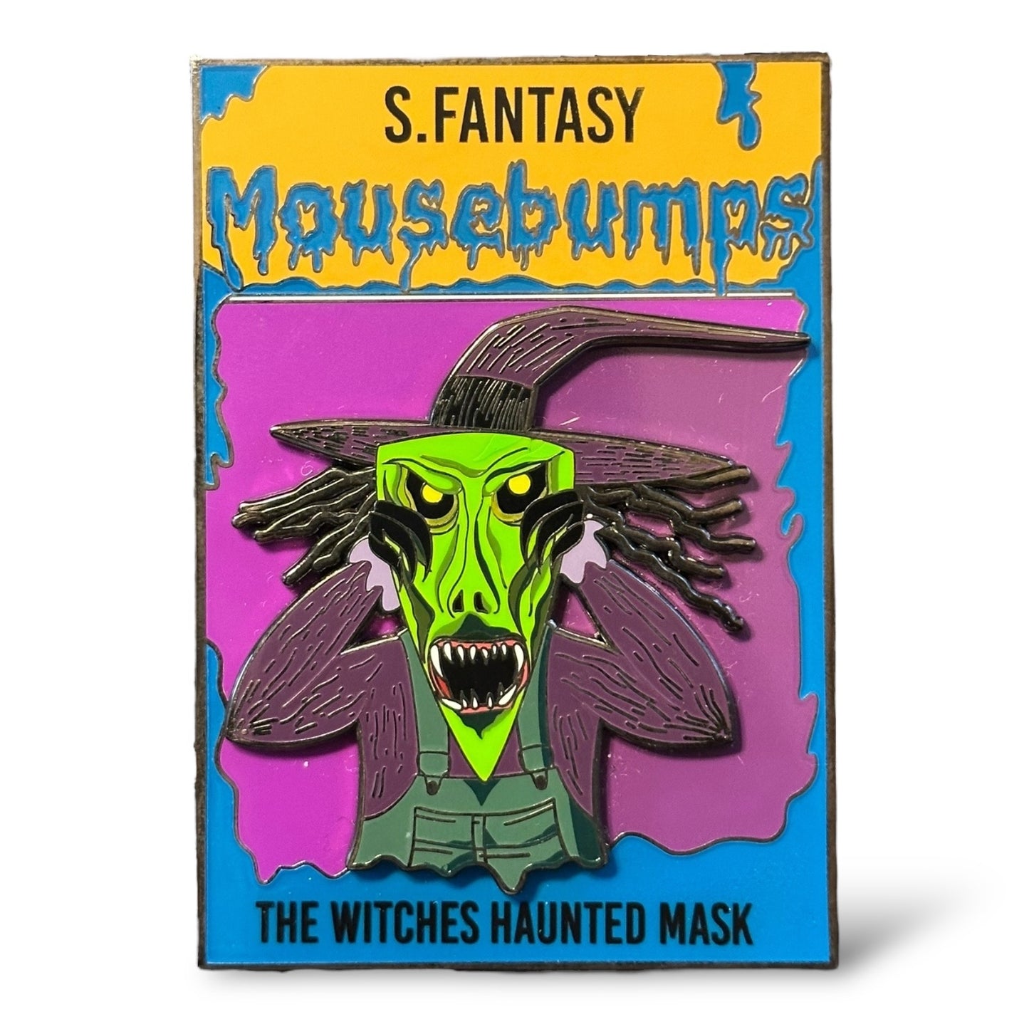 Mousebumps The Witches Haunted Mask Fantasy Pin