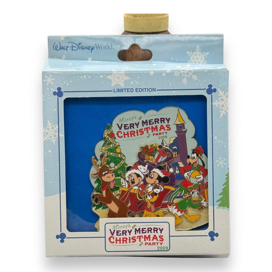 WDW Mickeys Very Merry Christmas Party 2009 Jumbo Pin