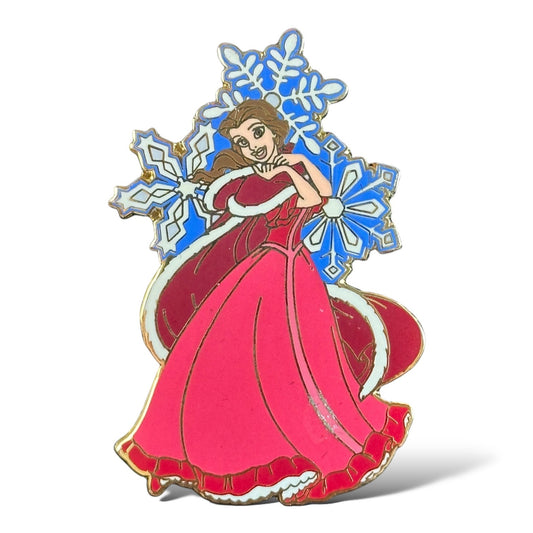 Disney Auctions Winter Flurries Belle Pin