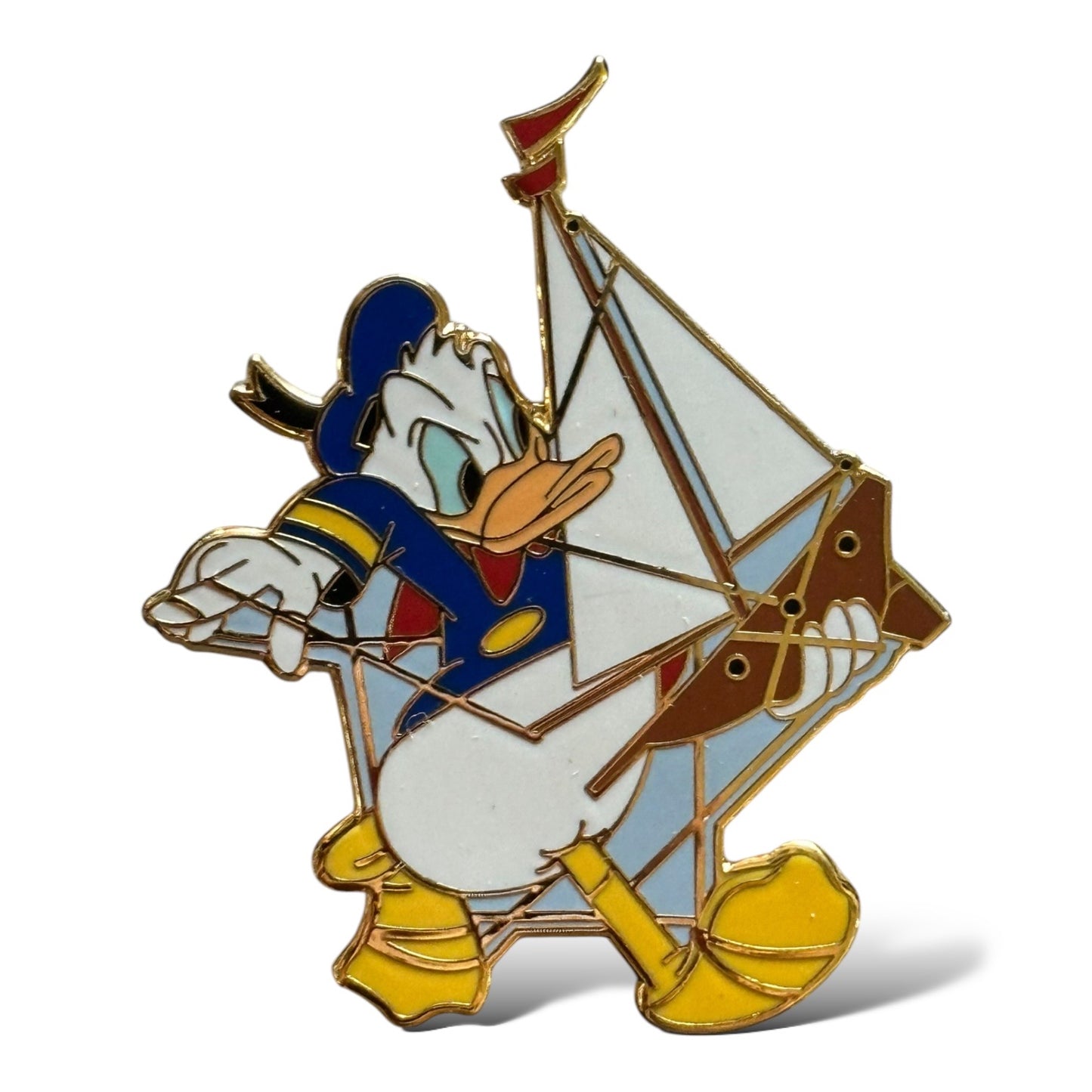 Disney Shopping Mickeys Christmas Mystery Donald Boat Pin