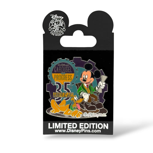 DLR Carousel of Progress 35th Anniversary Pin