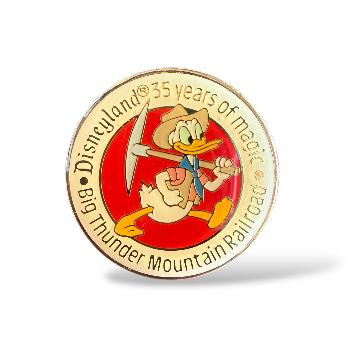 DLR 35 Years of Magic Big Thunder Mountain Railroad Pin