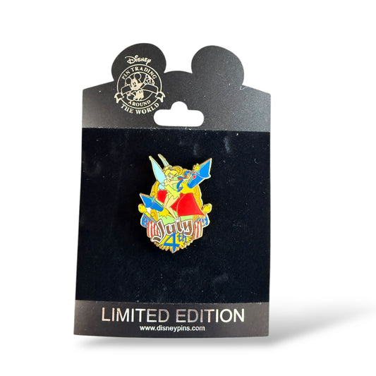 Disney Shopping Tinker Bell July 4th Independence Day Pin