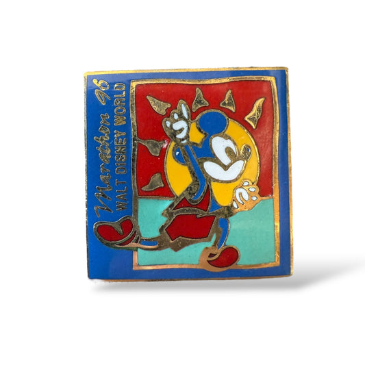 WDW Mickey Mouse 1996 Marathon Pin