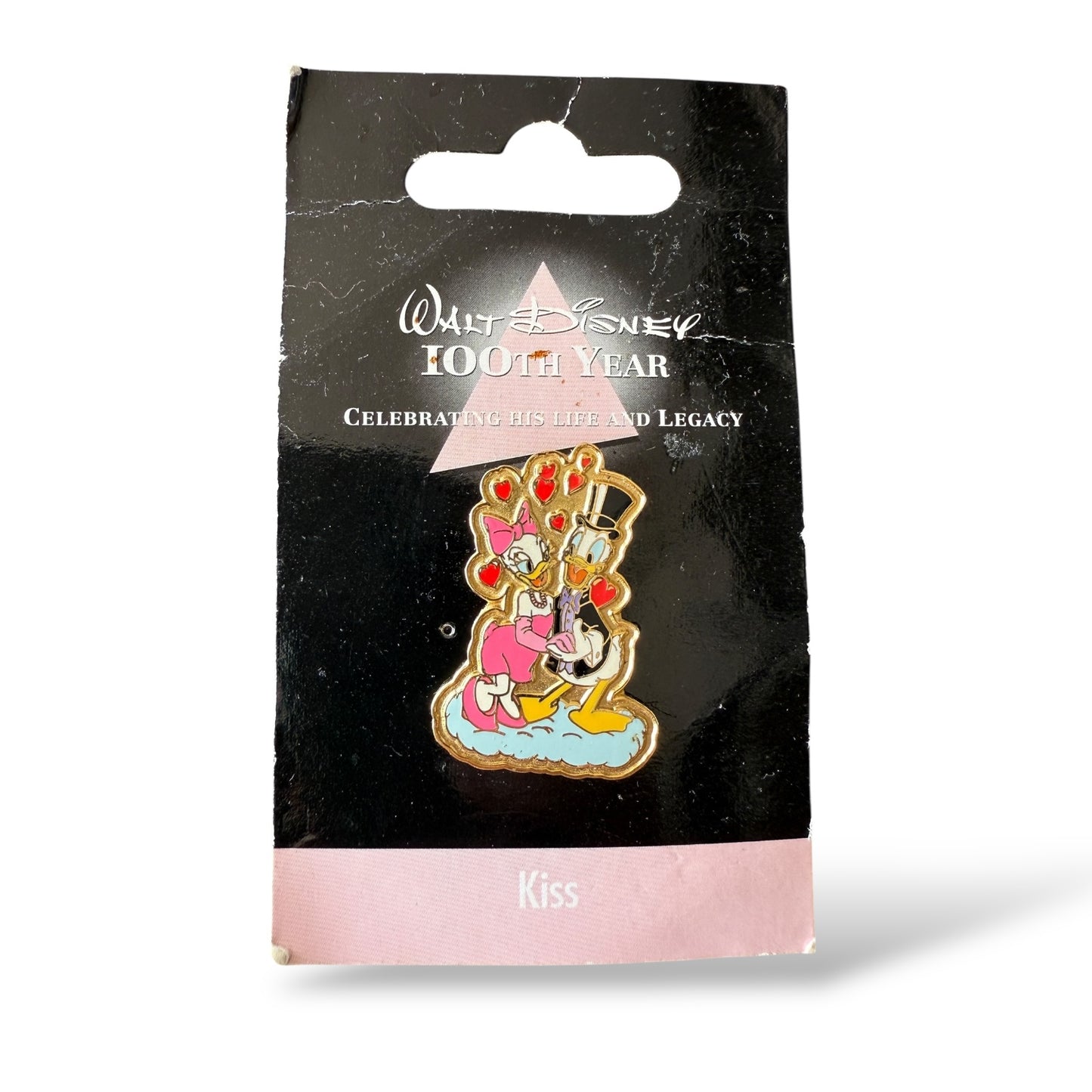 JDS Walt Disney 100th Year Kiss Donald and Daisy Pin