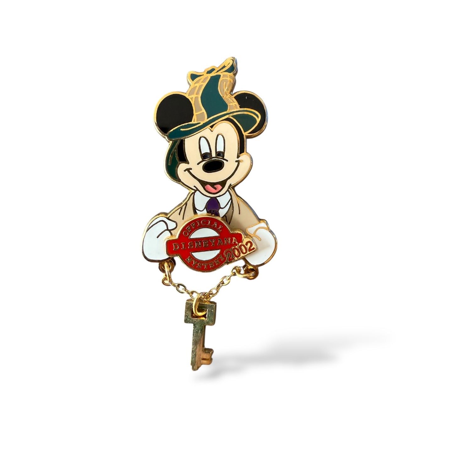 WDW Disneyana Mystery 2002 Mickey Key Dangle Pin