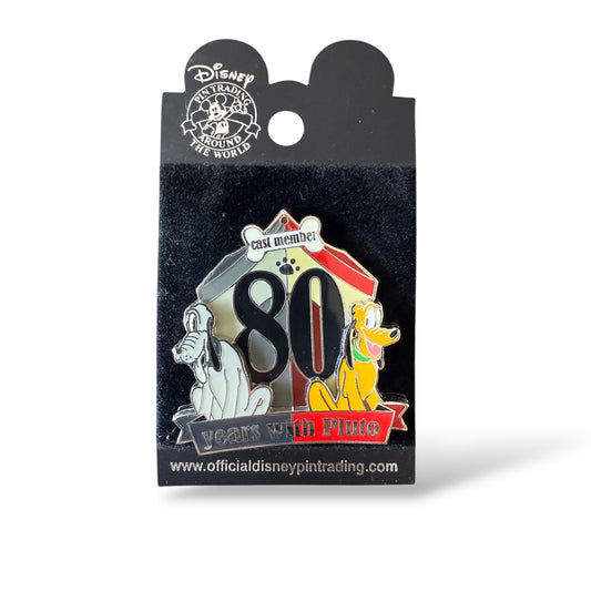 DEC 80 Years with Pluto Pin