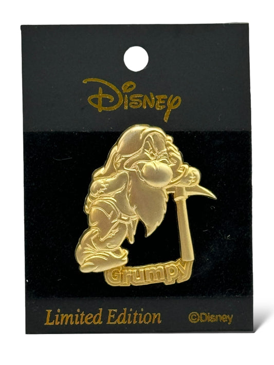 JDS 100 Relief Gold Tone Grumpy Pin