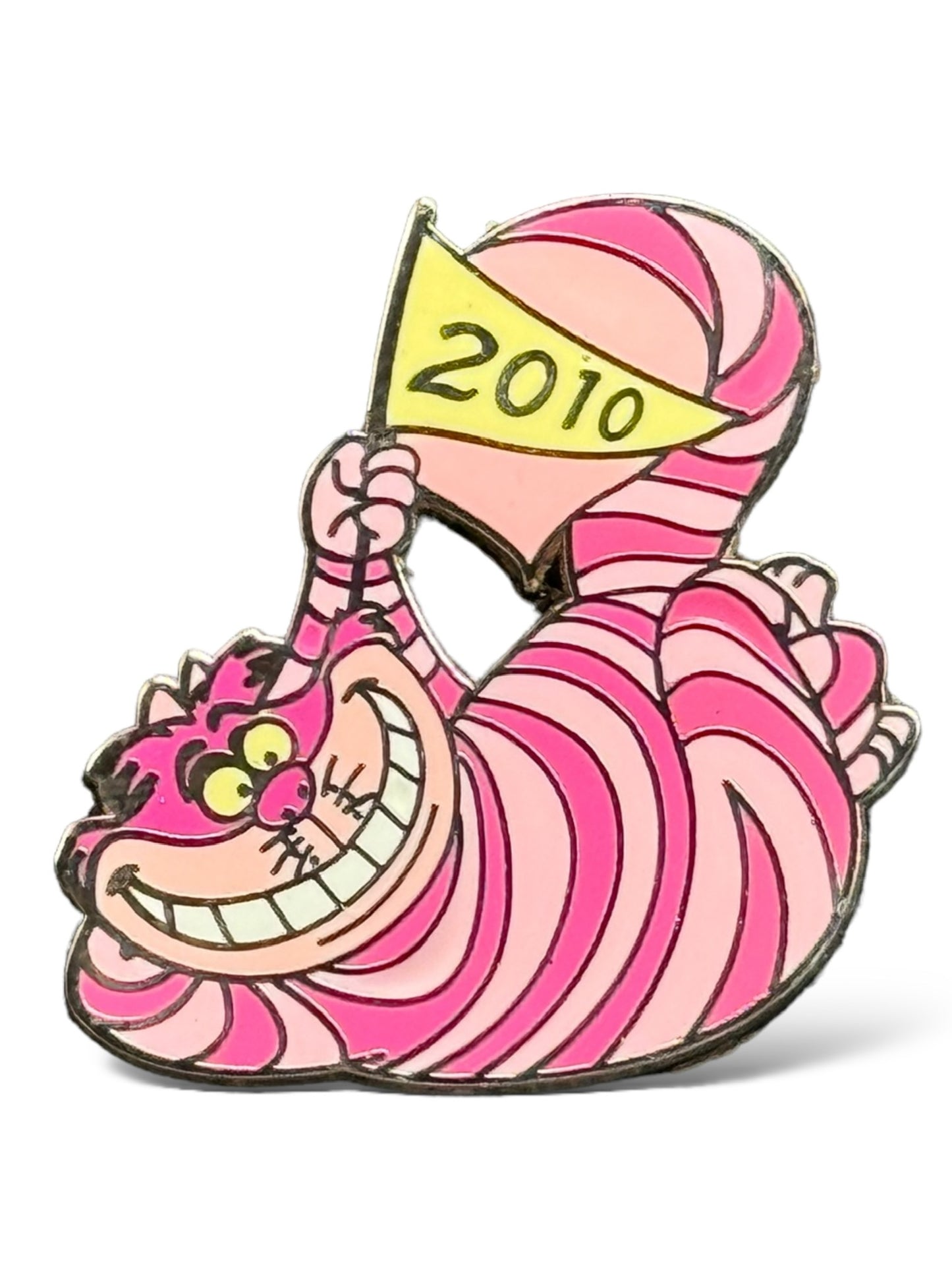 WDW Mickey Mouse Icon with Characters Cheshire Cat Pin