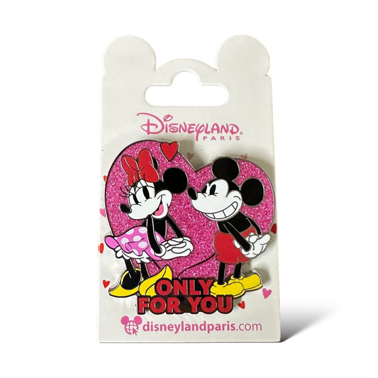 DLRP Valentine's Day Mickey and Minnie Only For You Pin