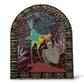 WDI Stain Glass Birds Shovel Bird Pin