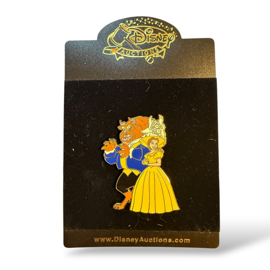 Disney Auctions Easter 2006 Belle and Beast Pin