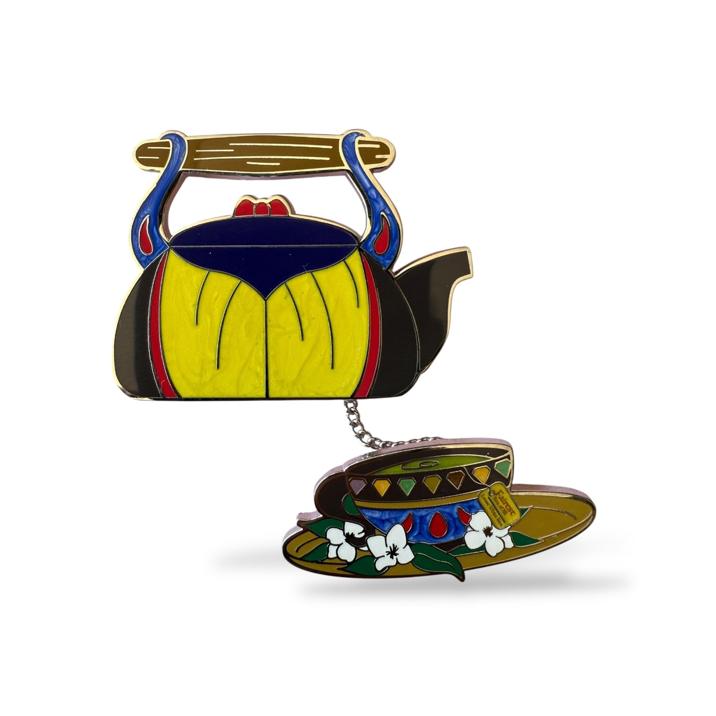 Disney Parks Princess Tea Party Snow White 2 Pin Set