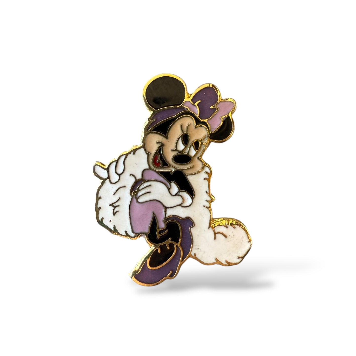 Disney Parks Minnie with a Boa Pin