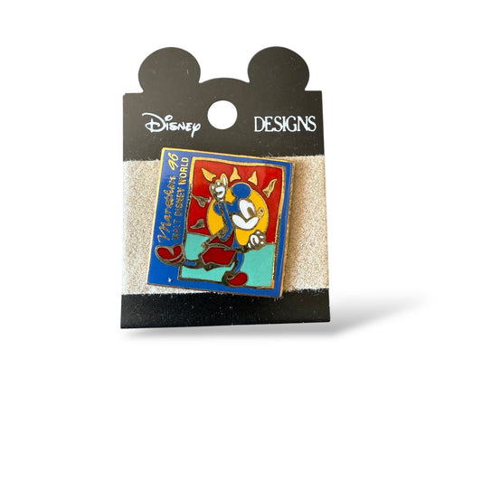 WDW Mickey Mouse 1996 Marathon Pin