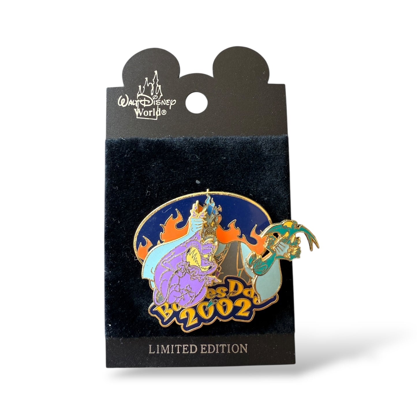 WDW Bosses Day 2002 Hades, Pain, and Panic Pin