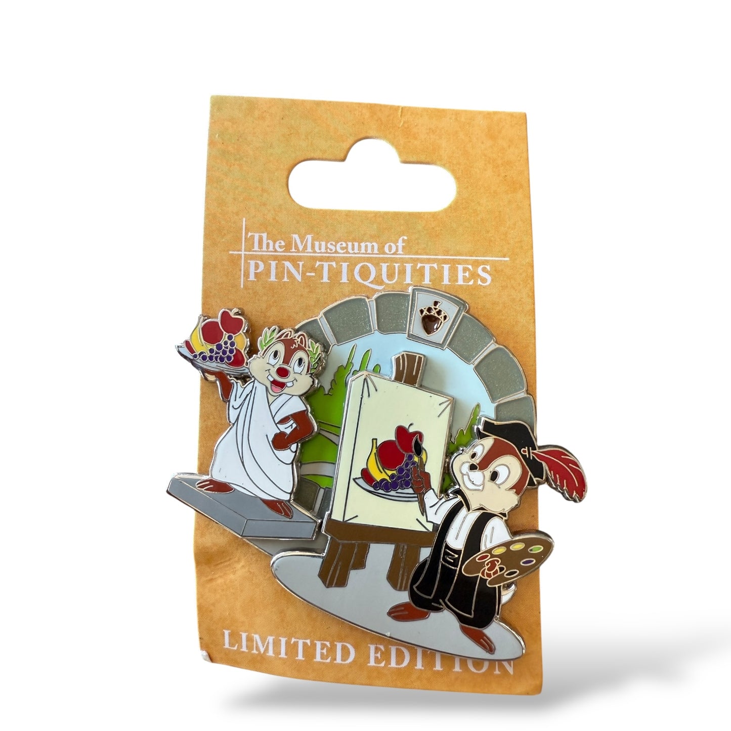 WDW Museum of Pin-Tiquities Chip n' Dale Painters Pin
