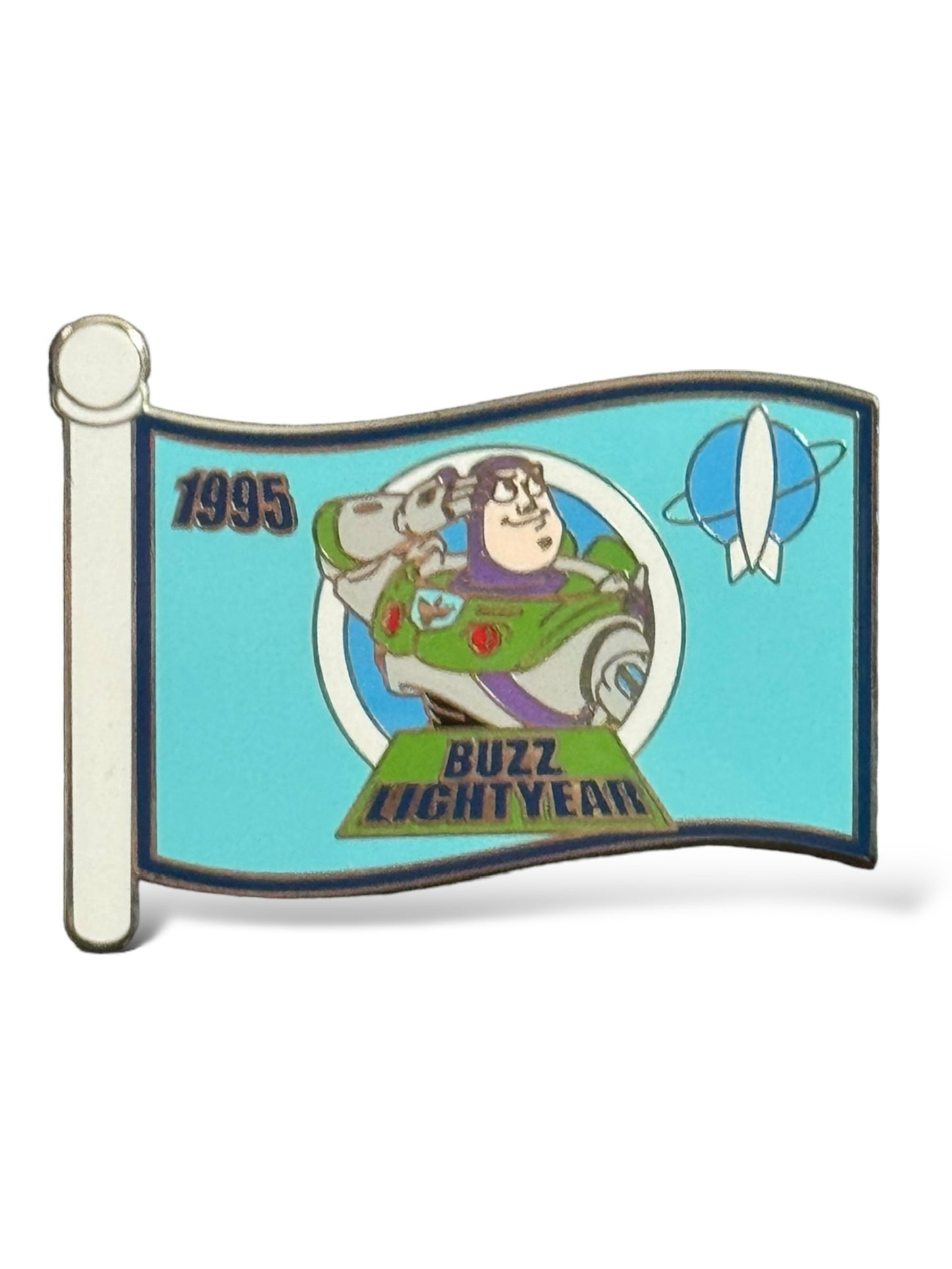 WDW Character Flags Mystery Buzz Lightyear Pin