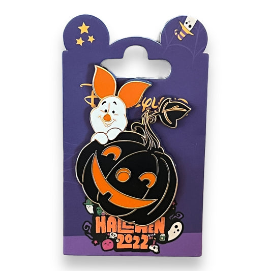 DLRP Halloween Piglet Pumpkin 2022 Pin