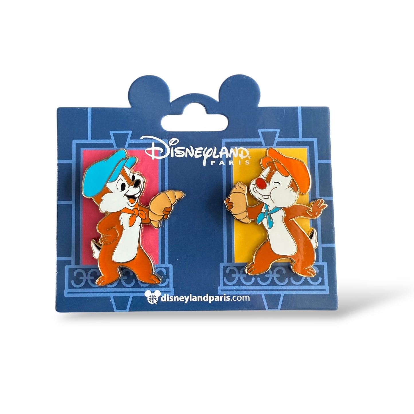 DLRP Disney Characters in Paris Chip n' Dale Pin Set