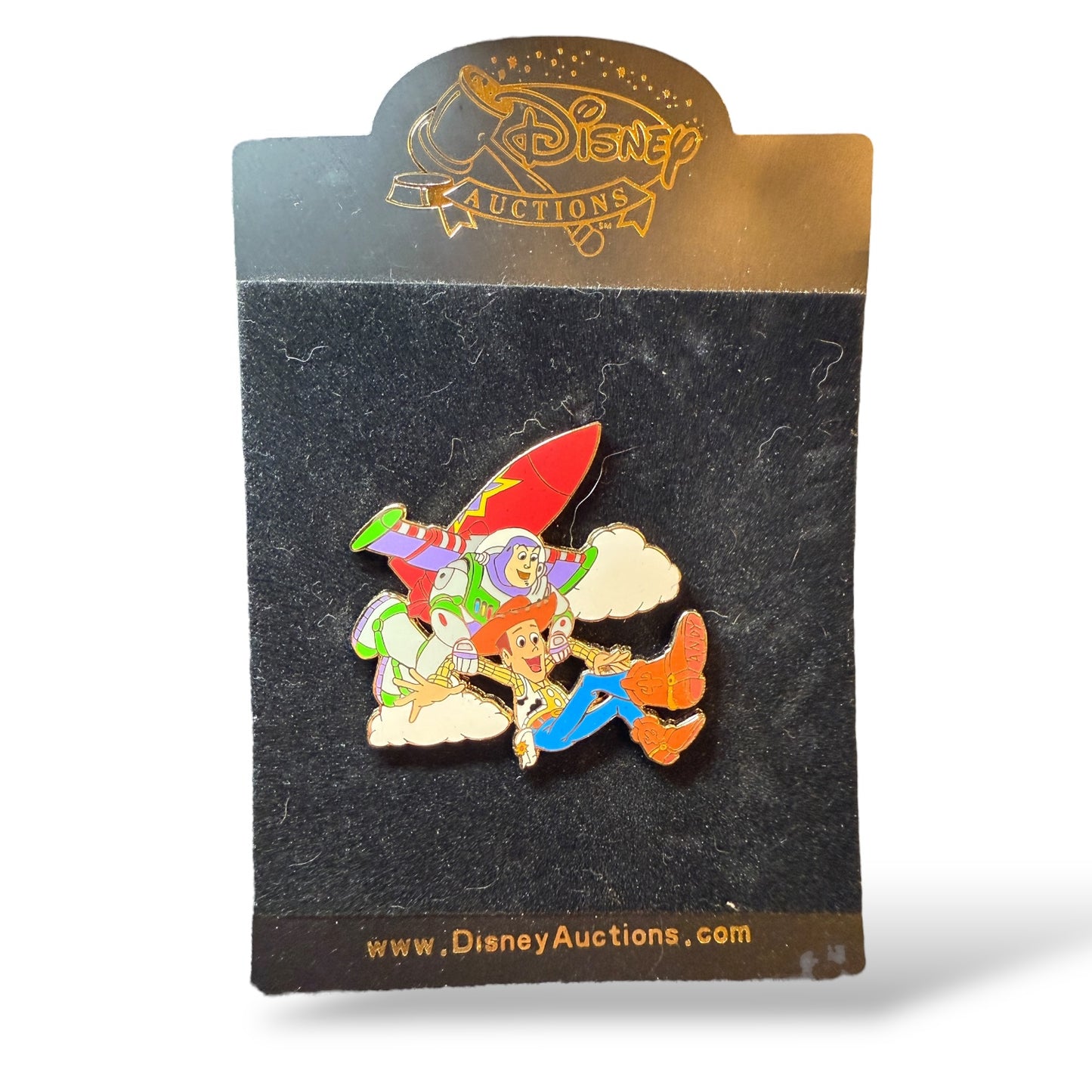 Disney Auctions Buzz & Woody in Flight Pin
