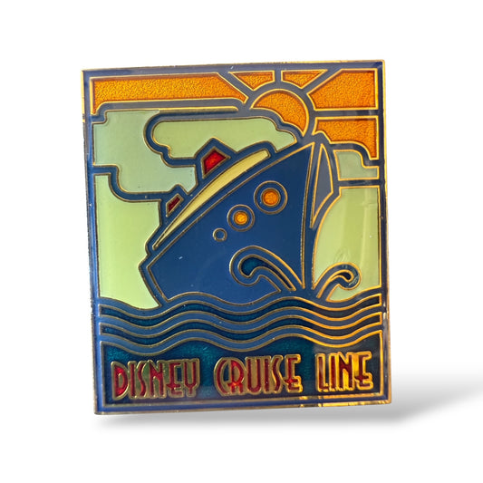 DCL Mosaic Ship Logo Pin