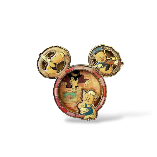 DLR Disney Dreams Collection The Three Little Pigs Pin