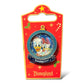 DLR Holiday Snow Globe Donald and Daisy Pin