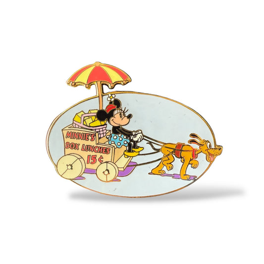Disney Auctions Minnie Mouse Lunch Wagon Pin