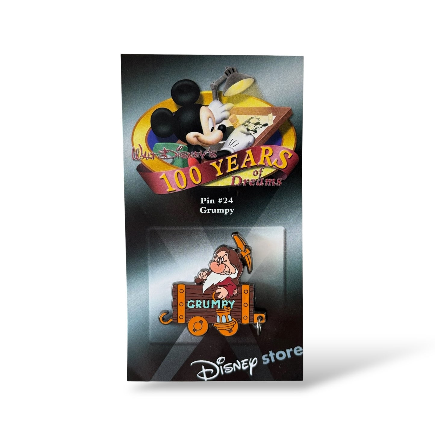 Disney Store 100 Years of Dreams Grumpy Pin