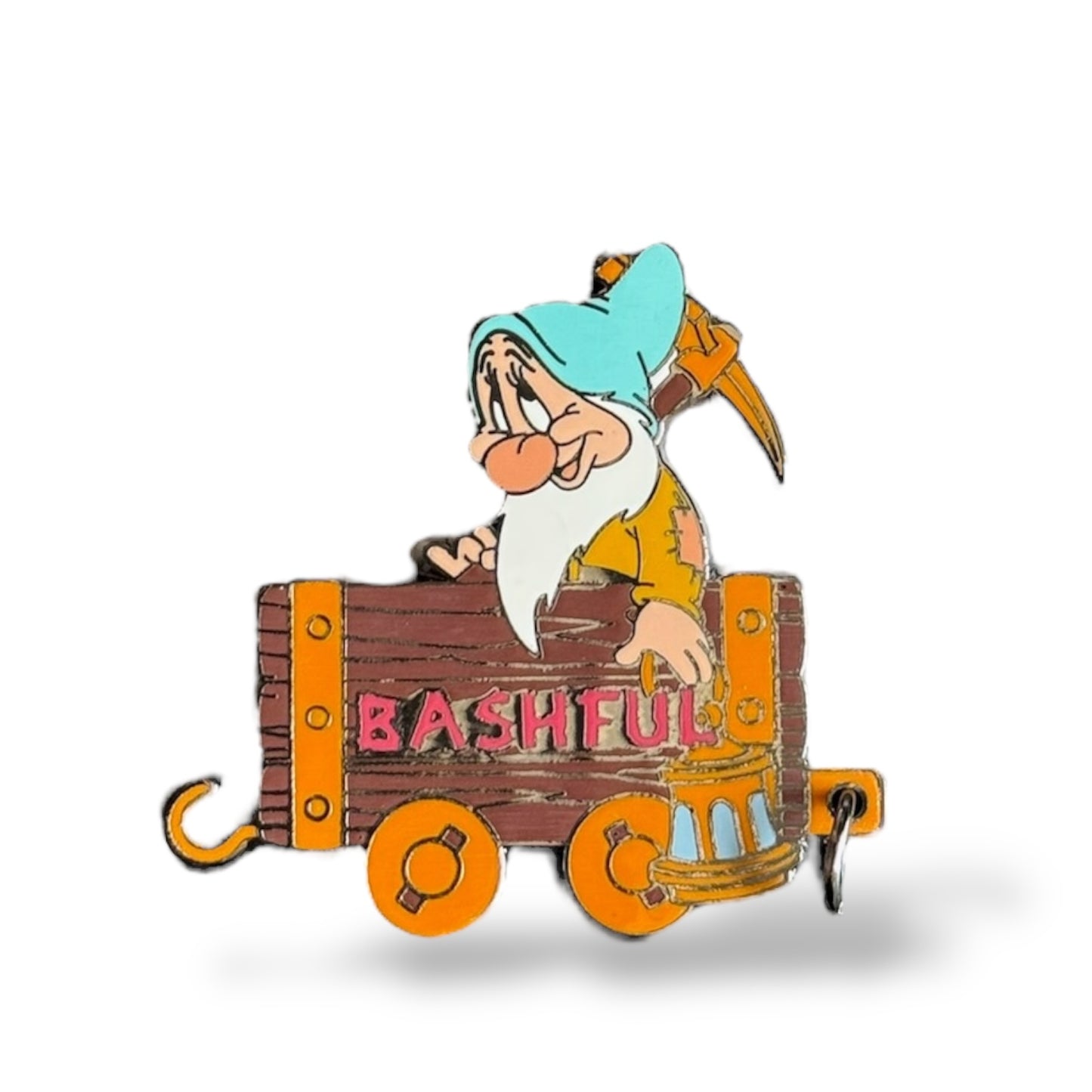 Disney Store 100 Years of Dreams Seven Dwarfs Mine Cart Bashful Pin