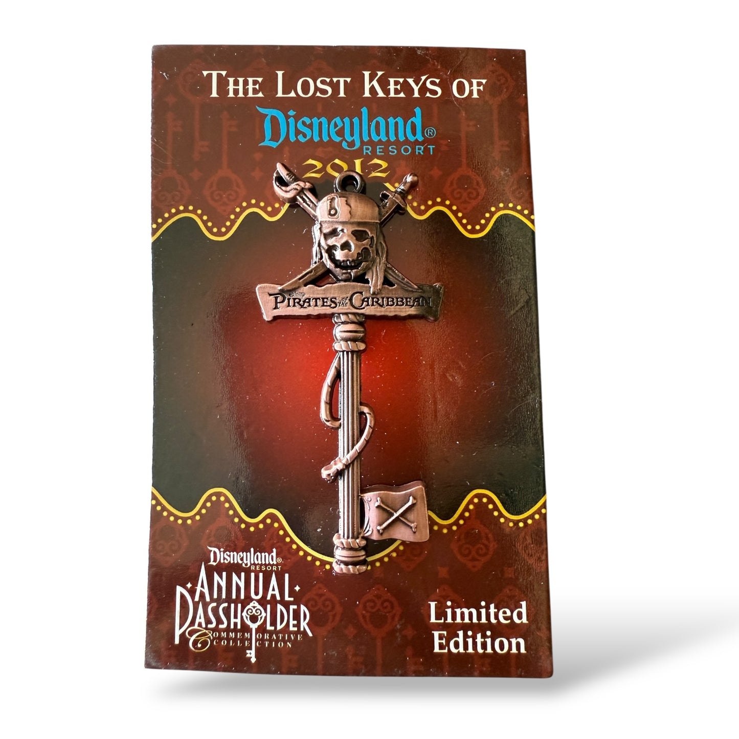 DLR The Lost Keys of Disneyland Pirates of The Caribbean Pin
