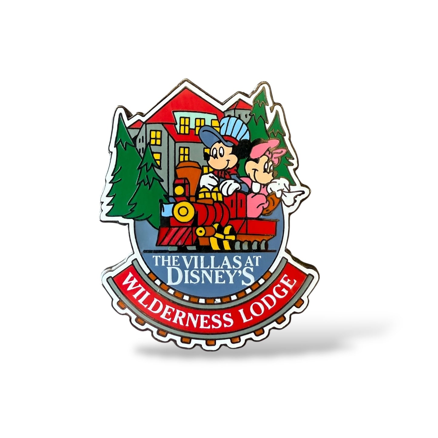 WDW Mickey & Minnie Train The Villas at Wilderness Lodge Pin