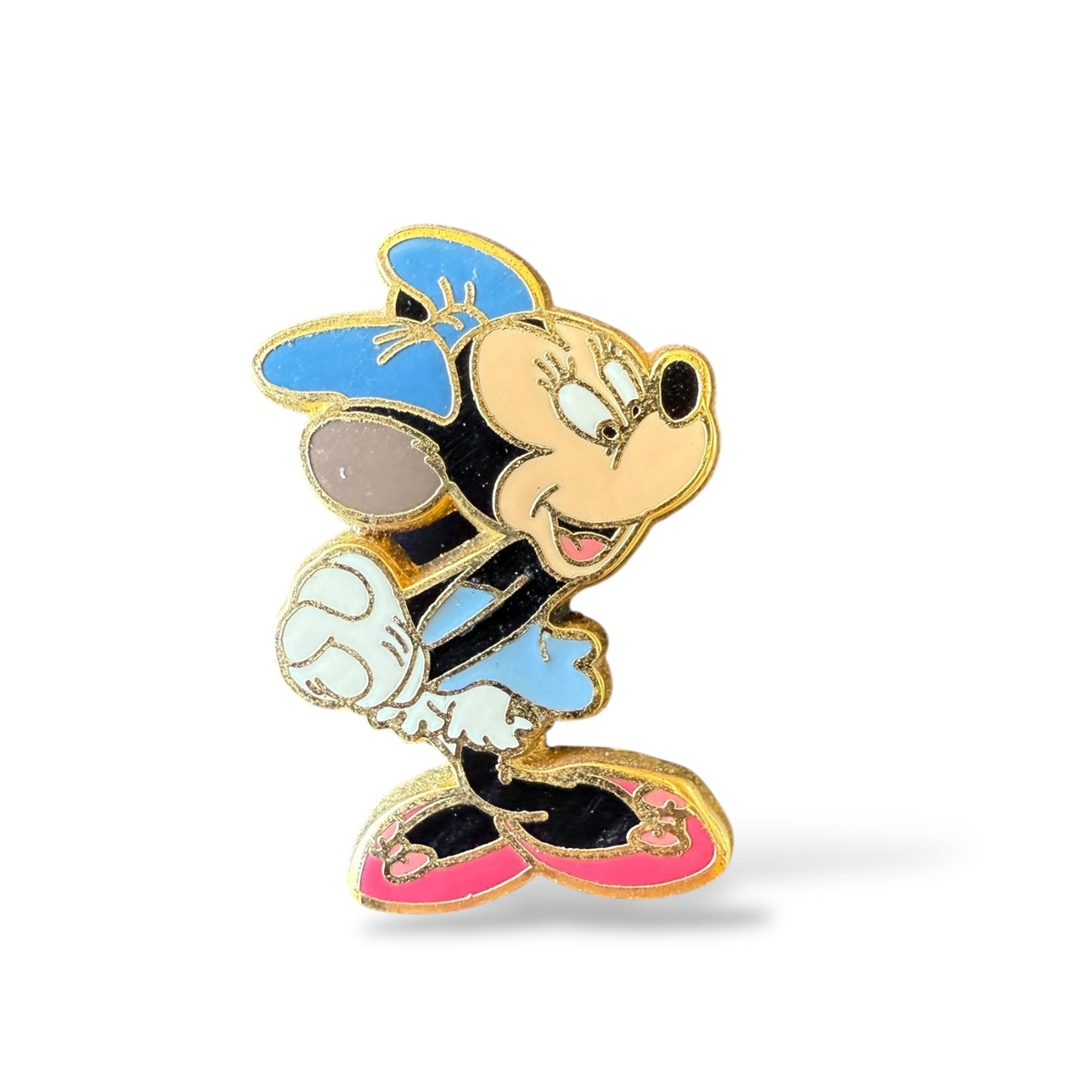 DLRP Minnie Through the Years Minnie in Blue Dress Pin