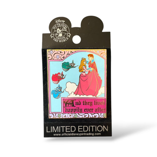 DLR Sleeping Beauty's Royal Ball Story Book Cover Pin