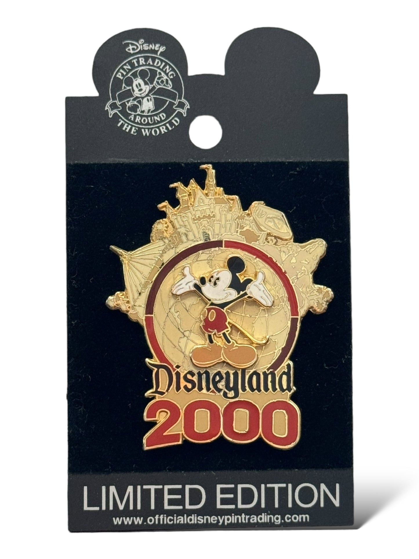 DLR Disneyland 2000 Mickey Pin