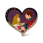 WDI Valentine Jeweled Heart Aurora and Phillip Pin